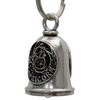 MLB9158 Zodiac Capricorn Motorcycle Good Luck Bell w/ Key Ring-Key Chain Accessory for Bikers - HighwayLeather