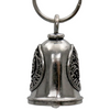 MLB9158 Zodiac Capricorn Motorcycle Good Luck Bell w/ Key Ring-Key Chain Accessory for Bikers - HighwayLeather