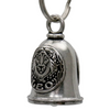 MLB9160 Zodiac Leo Motorcycle Good Luck Bell w/ Key Ring-Key Chain Accessory for Bikers - HighwayLeather