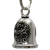 MLB9164 Zodiac Scorpio Motorcycle Good Luck Bell w/ Key Ring-Key Chain Accessory for Bikers - HighwayLeather