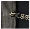 MLA1027 2nd Amendment Medallion Vest Extender - Double Chrome Chains Genuine Leather 6.5" Extension MLA1027-Single - HighwayLeather