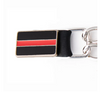 MLA1028 Thin Red Line Medallion Vest Extender - Double Chrome Chains Genuine Leather 6.5" Extension MLA1028-Single - HighwayLeather
