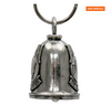 MLB9129 POW MIA Motorcycle Good Luck Bell w/ Key Ring-Key Chain Accessory for Bikers - HighwayLeather