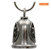 MLB9165 Zodiac Taurus Motorcycle Good Luck Bell w/ Key Ring-Key Chain Accessory for Bikers - HighwayLeather