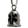 MLB9060 EMT Nurse Motorcycle Good Luck Bell w/ Key Ring-Key Chain Accessory for Bikers - HighwayLeather