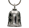 MLB9060 EMT Nurse Motorcycle Good Luck Bell w/ Key Ring-Key Chain Accessory for Bikers - HighwayLeather