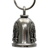 MLB9146 Trucker Motorcycle Good Luck Bell w/ Key Ring-Key Chain Accessory for Bikers - HighwayLeather