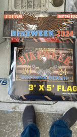 Eagle Bike Week 2024 DayTona Beach 3' x 5' Flag - HighwayLeather