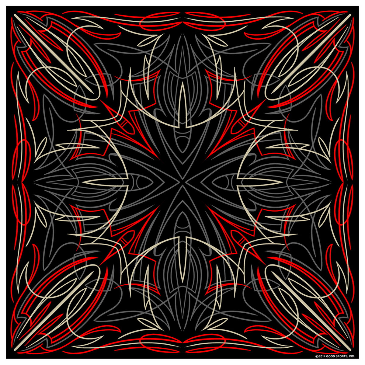 Hot Leathers BAB1074 Pinstripe Bandana