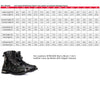 Hot Leathers BTM1009 Men's Wide Width Black 7-Inch Leather Lace Up Boots with Zipper Closure