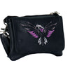 Hot Leathers CPE2006 Tribal Eagle Embroidered Ladies Clip Pouch Purse-8â€X5â€X1â€
