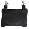 Hot Leathers CPE2008 Clip Pouch Purple Flower-8â€x5â€x1â€