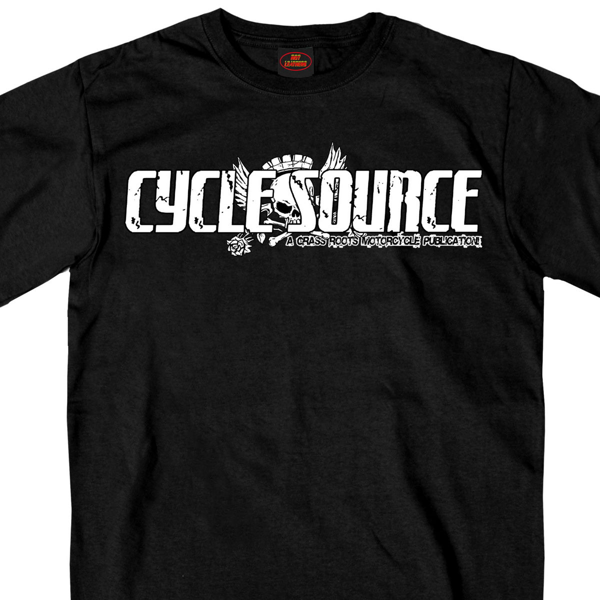 Official Cycle Source Magazine CSM1008 Menâ€™s Scooter Tramp Black T-Shirt