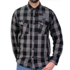 Hot Leathers FLM2102 Men's 'Tribal Eagle' Flannel Long Sleeve Shirt