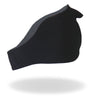 Hot Leathers FMB1001 Black Neoprene 1/2 Face Mask