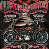 Hot Leathers GMS1074 Menâ€™s â€˜Ol' Bikes & Whiskeyâ€™ Black T-Shirt