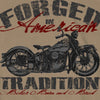 Hot Leathers GMS1183 Men’s ‘Forged in American Tradition’ Khaki T-Shirt