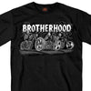 Hot Leathers GMS1408 Menâ€™s â€˜Ride As Oneâ€˜ Short Sleeve Black T-Shirt