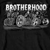 Hot Leathers GMS1408 Menâ€™s â€˜Ride As Oneâ€˜ Short Sleeve Black T-Shirt