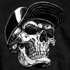 Hot Leathers GMS1465 Men's Black 'Snapback Skull' T-Shirt