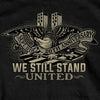 Hot Leathers GMS1493 Men's Black '9-11 United We Stand Eagle' T-Shirt