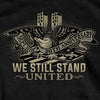 Hot Leathers GMS1493 Men's Black '9-11 United We Stand Eagle' T-Shirt