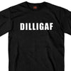 Hot Leathers GSB217 Menâ€™s â€˜DILLIGAFâ€™ Black Short Sleeve T-Shirt