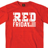 Hot Leathers GSB362 Menâ€™s â€˜R.E.Dâ€™ Short Sleeve Red T-Shirt