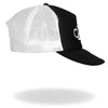 Hot Leathers GSH1009 Knuckles Black and White Trucker Hat