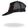 Hot Leathers GSH1016 Try Stomping This American Flag Black Trucker Hat