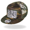 Hot Leathers GSH2001 2nd Amendment Snap Back Camo Hat