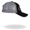 Hot Leathers GSH2006 Eagle Tattoo Trucker Black and Grey Hat