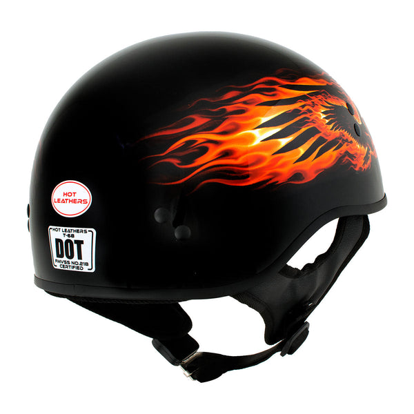 cholo motorcycle helmet Hot Leathers HLD1008 Black Celtic Cross DOT Approved Skull Cap Half Biker The Hot Leathers HLD1008 Celtic Cross motorcycle helmet features a classic design made of durable ABS material Impalas - New Raza TRUCHOLO