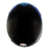 Hot Leathers HLD1045 Gloss Black 'Cross De Lis' Advanced DOT Approved Skull Half Helmet for Men and Women Biker