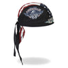 Hot Leathers HWH1046 American Ride Eagle Headwrap