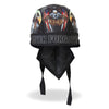 Hot Leathers HWH1053  Born Free Eagle POW Headwrap