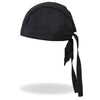 Hot Leathers HWH1064  Classic Black Premium Headwrap