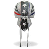 Hot Leathers HWH1097 Thin Line Stars and Stripes Flag Head Wrap