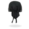 Hot Leathers HWL1010 Black Perforated Leather Head Wrap