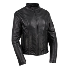 Milwaukee Leather USA MADE MLJKL5002 Women's Black 'Pristine' Premium Motorcycle Leather Jacket