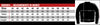 Hot Leathers JKM1004 Men's Leather Vented Scooter Jacket with Reflective Piping