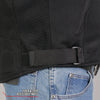 Hot Leathers JKM1024 Men’s Black All Weather Armored Nylon Jacket with Concealed Carry Pocket
