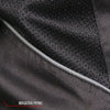 Hot Leathers JKM1025 Men’s Black Armored Nylon Mesh Jacket with Reflective Piping and Concealed Carry Pocket