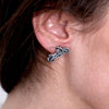 Hot Leathers JWE2101 Motorcycle Post Earrings