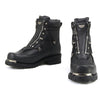 Milwaukee Motorcycle Clothing Company MB440 Men's Black Throttle Motorcycle Leather Boots