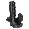 Milwaukee Leather MBL9442 Women Black Lace-Up Tall Boots with Platform Heel