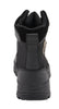 Milwaukee Leather MBL9495 Women Black Leather Tactical Boots with Side Zipper