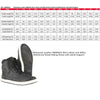Milwaukee Leather MBM9002 Men's Black and White Reinforced Street Riding Shoes with Ankle Support