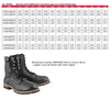 Milwaukee Leather MBM9095 Men’s Classic Black Logger Lace-Up Boots with Side Zipper