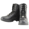 Milwaukee Leather MBM9135 Men’s Black Lace-Up Waterproof Work Boots